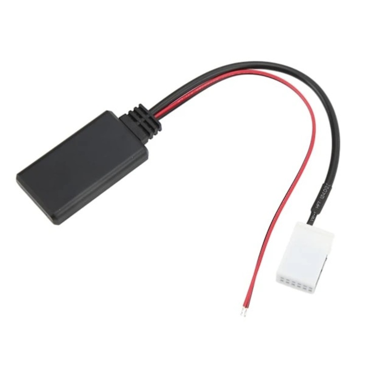 Adaptor AUX Bluetooth 5.0 compatibil cu RCD300/RCD310/RNS300/RNS310/RCD510, plug and play, retrocompatibil Bluetooth 2.0/3.0/4.0, carcasa ABS durabila, negru, 1 buc