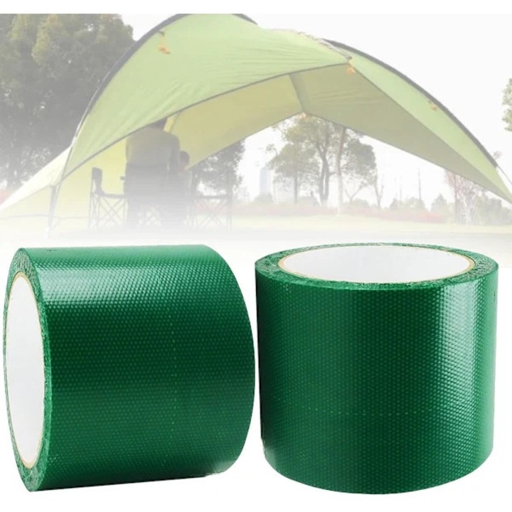 Banda de reparatii impermeabila, banda adeziva pentru cort din nylon, cu aderenta foarte mare si rezistenta la temperaturi -60°C pana la 300°C, albastru, 2 x 8 cm x 7,5 m