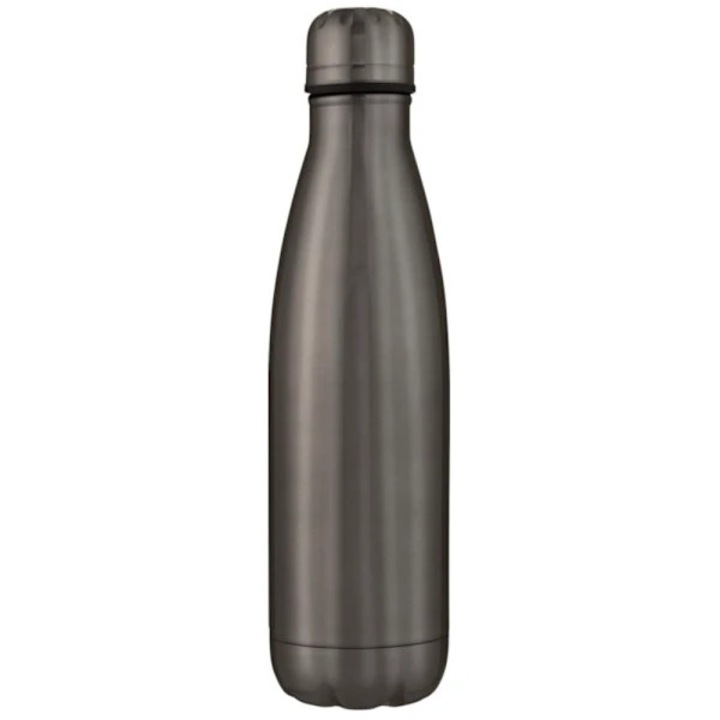 Sticla termo/bidon termo Bullet Cove din otel inoxidabil, capac cu filet, izolatie sub vid, negru, 500ml