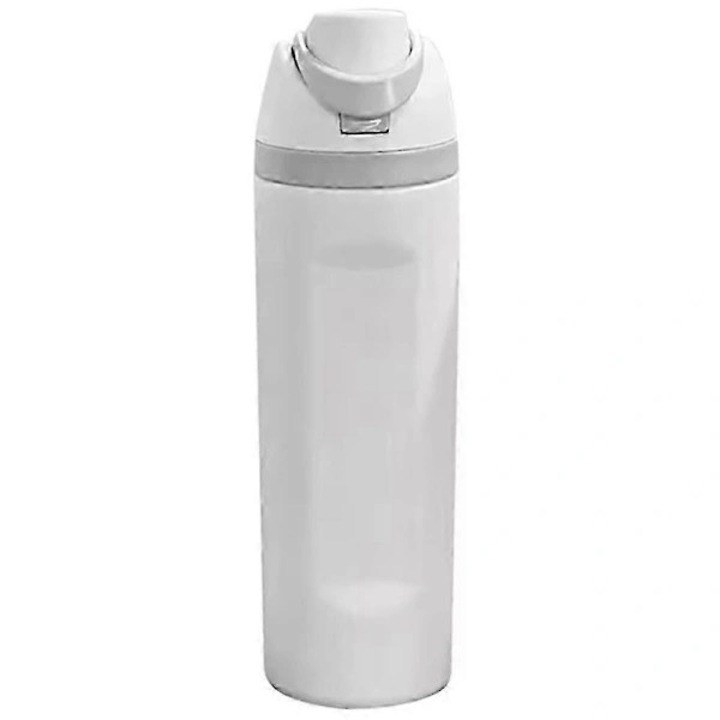 Sticla apa 710ml otel inoxidabil 304 izolatie termica alb 27.3x8cm