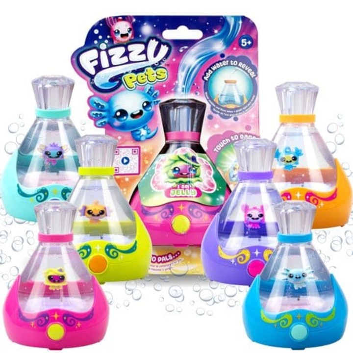 Silverlit Fizzy Pets meglepetés figura, többszínű, gyűjthető, 3 év