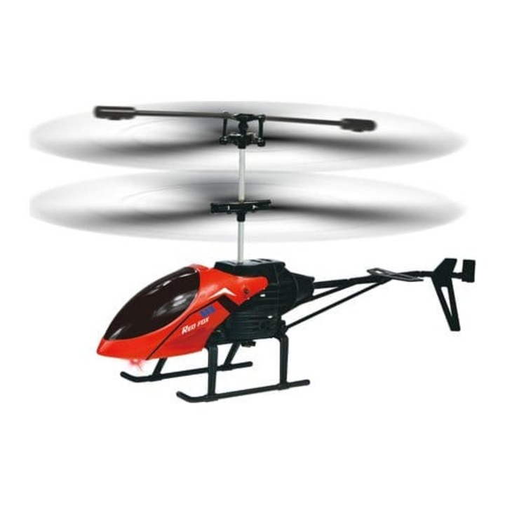 Gear2Play Red Fox távirányítós helikopter, r/c játék, beltéri és kültéri használatra, 8+ év, piros, 1 db.