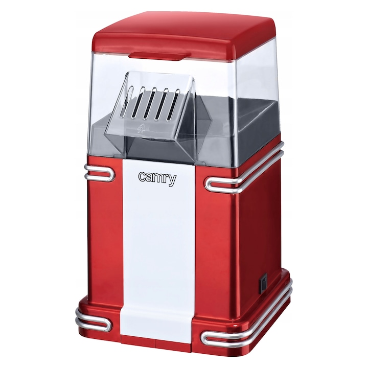 Masina de popcorn Camry CR 4480 fara grasime 1200W 23x19x31cm