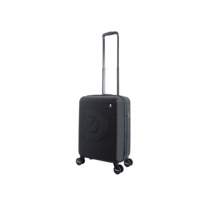 Куфар Discovery Eclipse, устойчив, антрацит, 54.5x36x21-26см, 36-41L