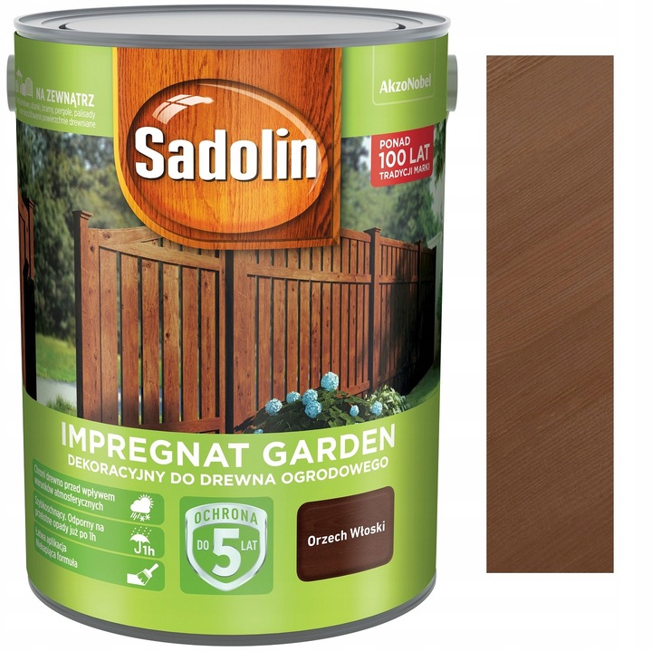 Sadolin Garden diófa impregnáló 5L kültéri