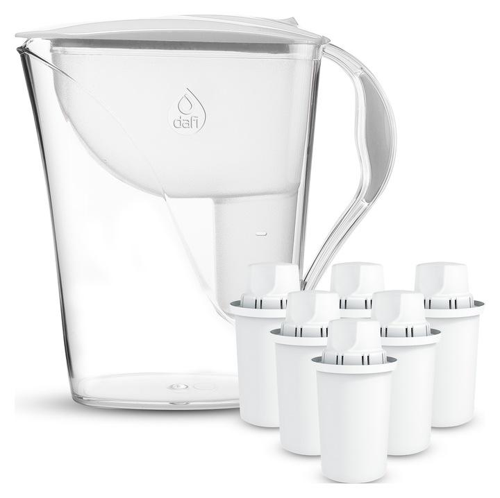 Filtru apa Dafi LUNA alb 3,3l manual 6xClassic