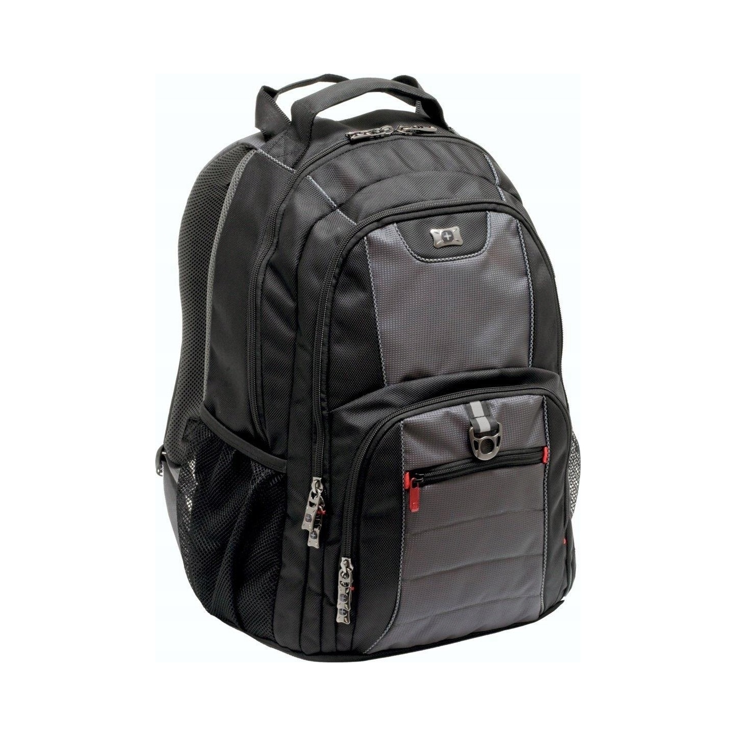 Rucsac business Wenger Pillar, negru-gri, 48x38x25cm, 25L, pentru laptop 16"