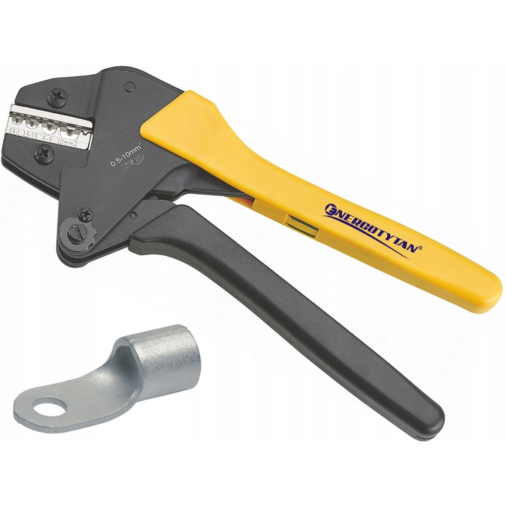 Energotytan XB3 mechanikus krimpelő fogó, 0,5-10 mm2, 210mm, fekete