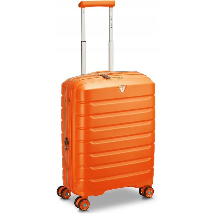 Куфар Roncato B-Flying оранжев 55x40x20x25см 2.39кг твърд, разширяем, 4 колела