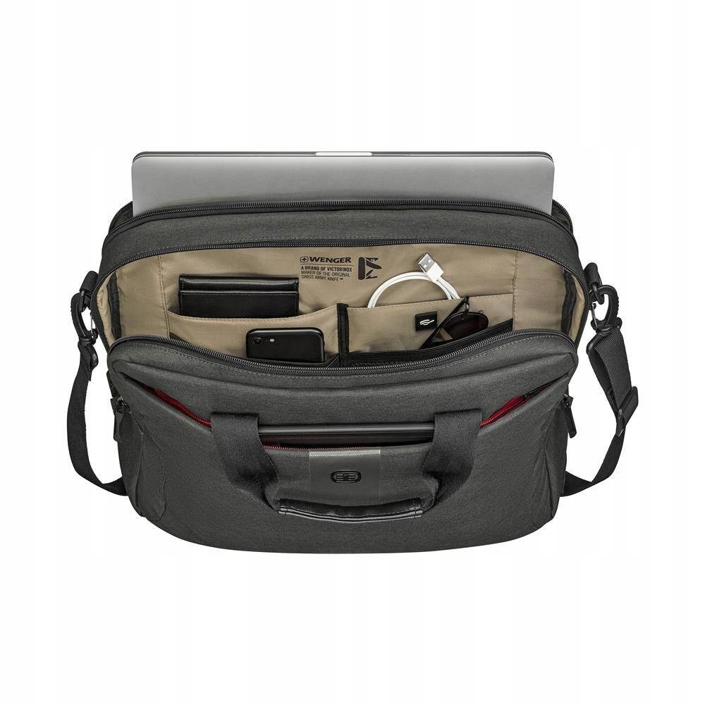 Geanta laptop Wenger MX Eco Brief gri 16"