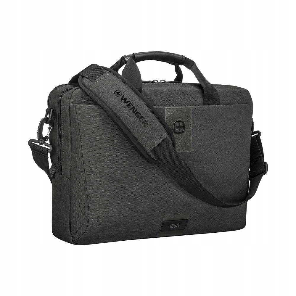 Geanta laptop Wenger MX Eco Brief gri 16"