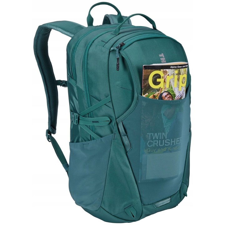 Thule Enroute 23L városi hátizsák, zöld Mallard 38.5x26.5x3.1cm