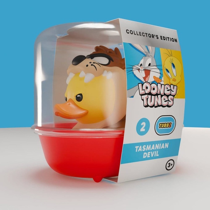 Колекционерска фигурка Numskull, Таз Тасманийски дявол Looney Tunes, от PVC, лицензирана, Многоцветна, 10 см