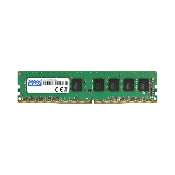 Memorie RAM Goodram GR2666D464L19S8G DDR4 8GB 2666MHz CL19 1,2V 1024x8 DIMM, verde, 1 buc
