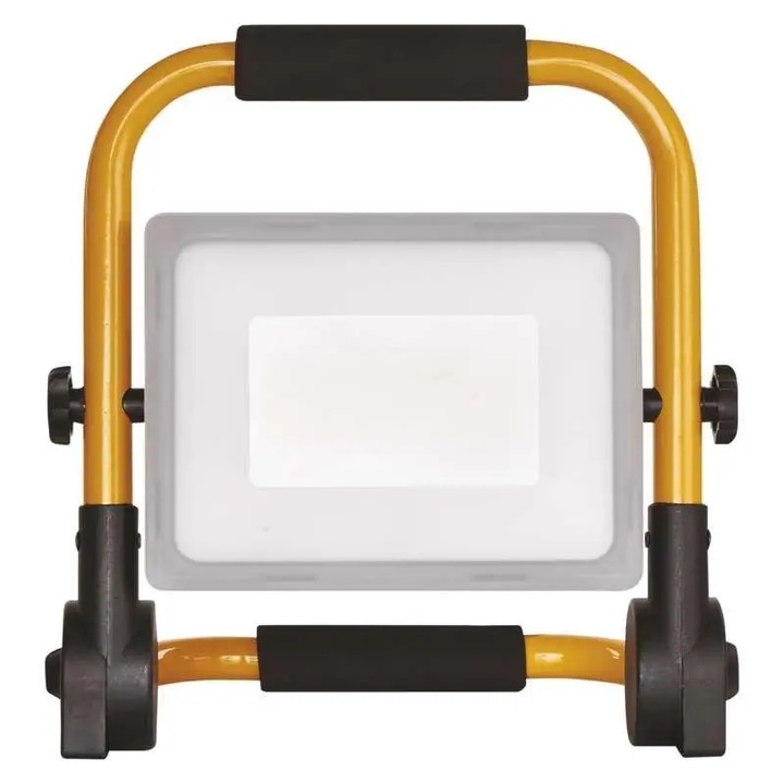 Emos hordozható LED projektor 51W 4600lm fekete-sárga 27x18.5x27.5cm