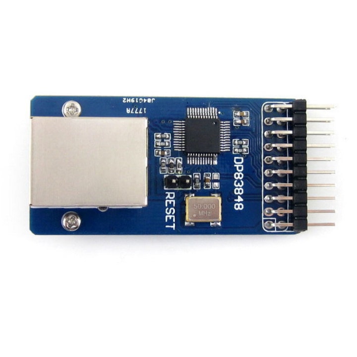 Модул за разширение WaveShare DP83848 Ethernet 10/100 Mb/s RJ45 3.3V