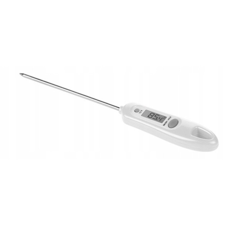 Tescoma digitális konyhai hőmérő, rozsdamentes acél-műanyag, 21cm