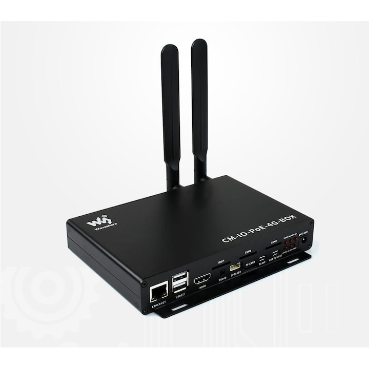 Платка база IoT WaveShare CM3 с PoE 4G Wi-Fi HDMI алуминий 12V