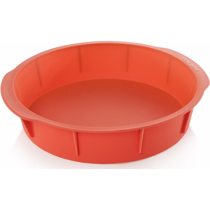 Tescoma szilikon kerek forma 26x6cm korall
