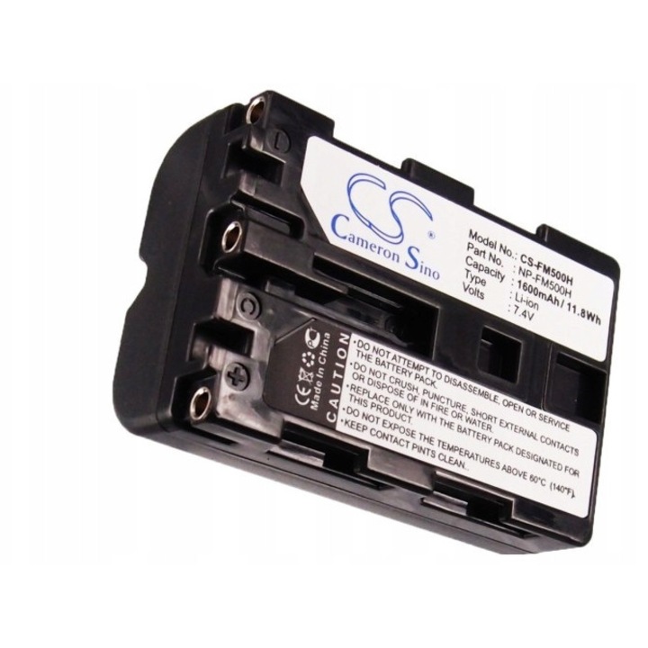Acumulator Cameron Sino CS-FM500H 1600mAh negru 38.2x20.5x55.6mm