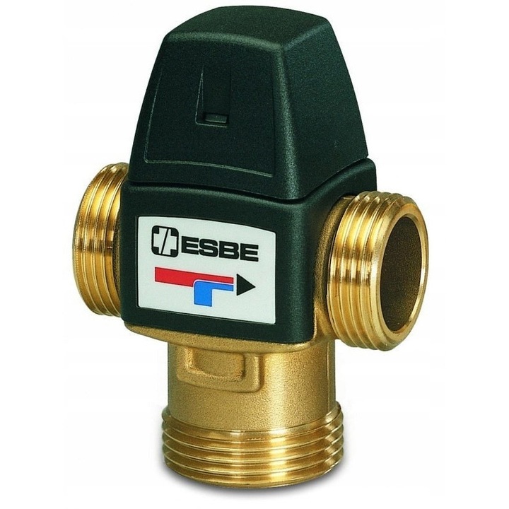 Термостатичен смесителен вентил Esbe VTA322 20-43°C 3/4" 70x42x52x46mm