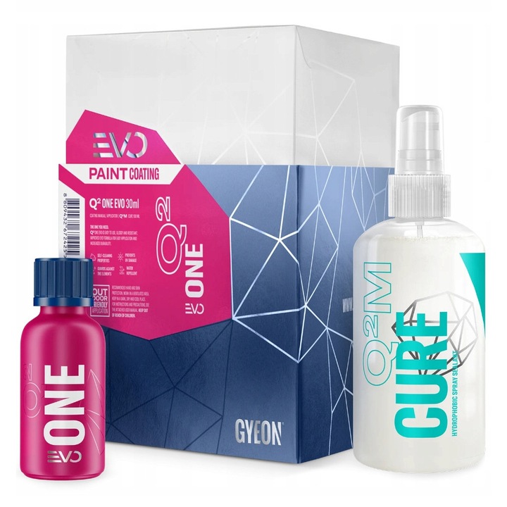 Gyeon Q2 One EVO kerámia csomag, könnyen felvihető, 30ml