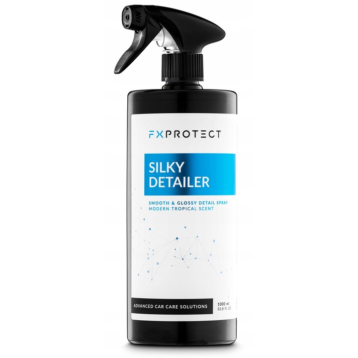 Gyors detailing szer autófestékhez FX Protect Silky Detailer, 1000 ml, mikroszálas kendő, szett
