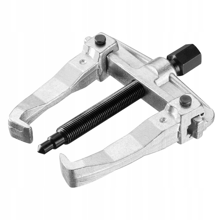 Extractor pentru rulmenti NEO TOOLS 11-865, cu doua brate, cu reglare a distantei bratelor pe ghidaje, din otel crom-vanadiu, 85 x 100 mm, argintiu, set 3 bucati