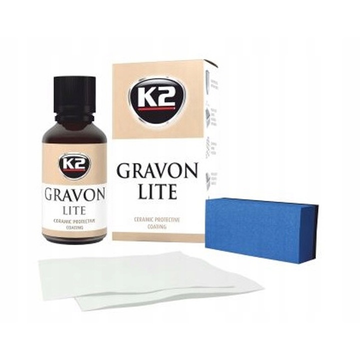 Керамично покритие K2 Gravon Lite комплект 30мл защита за кола