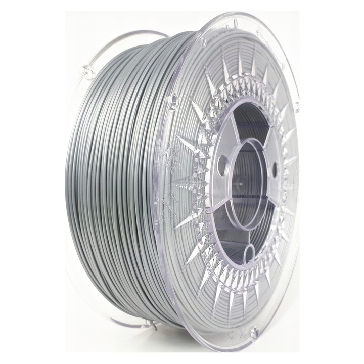 Филамент PLA Devil Design 1.75mm 1kg алуминий