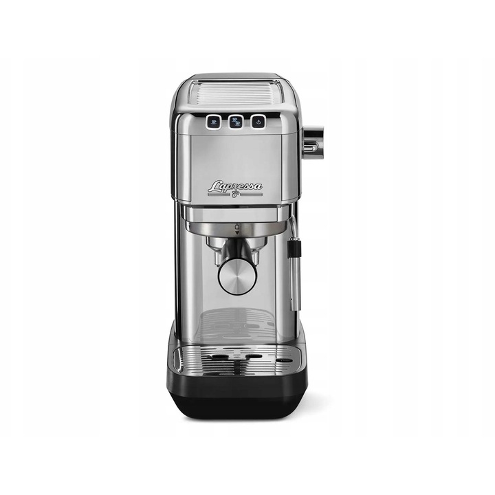Еспресо машина Tchibo Lapressa, 1300W, 15 бара, сребриста, 14.5x34.5x29.5см