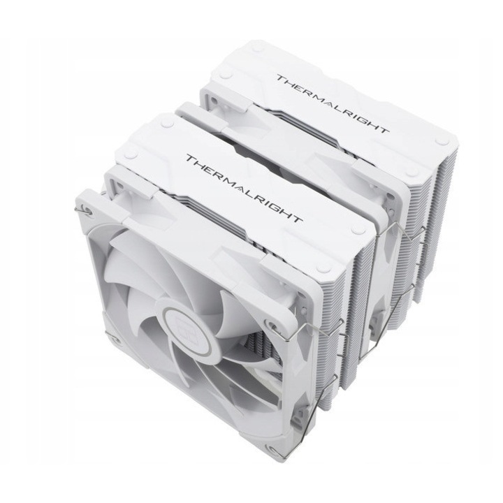 Thermalright Peerless Assassin 120 két tornyos fehér processzorhűtő 157x125x160mm
