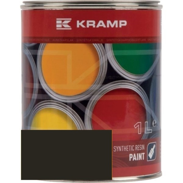 Kramp szintetikus festék, zöld-barna, 1L, hő- és UV-álló, RAL 6115
