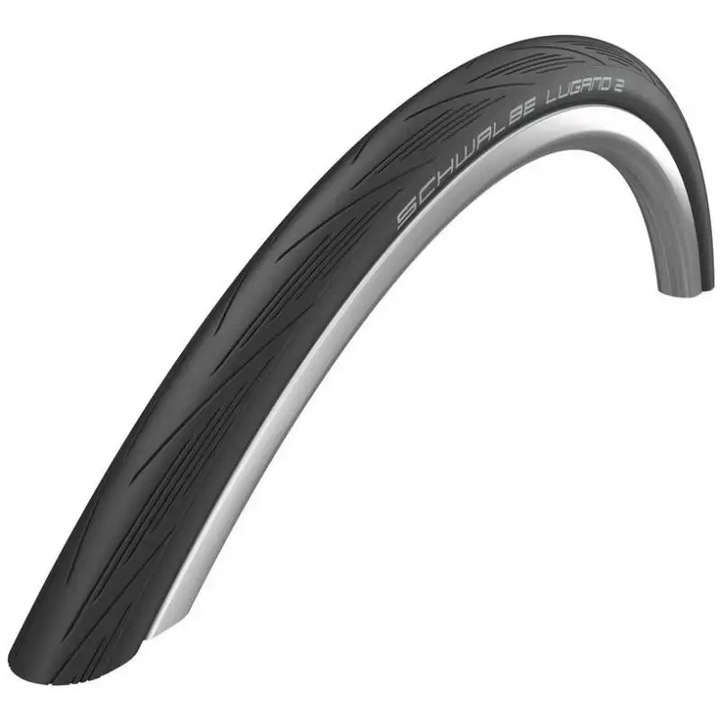 Schwalbe Lugano II országúti gumiabroncs, 700x28c, fekete, 400g