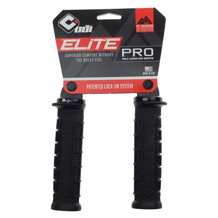 Odi Elite Pro Lock-On kerékpár markolat, 130x32mm, fekete