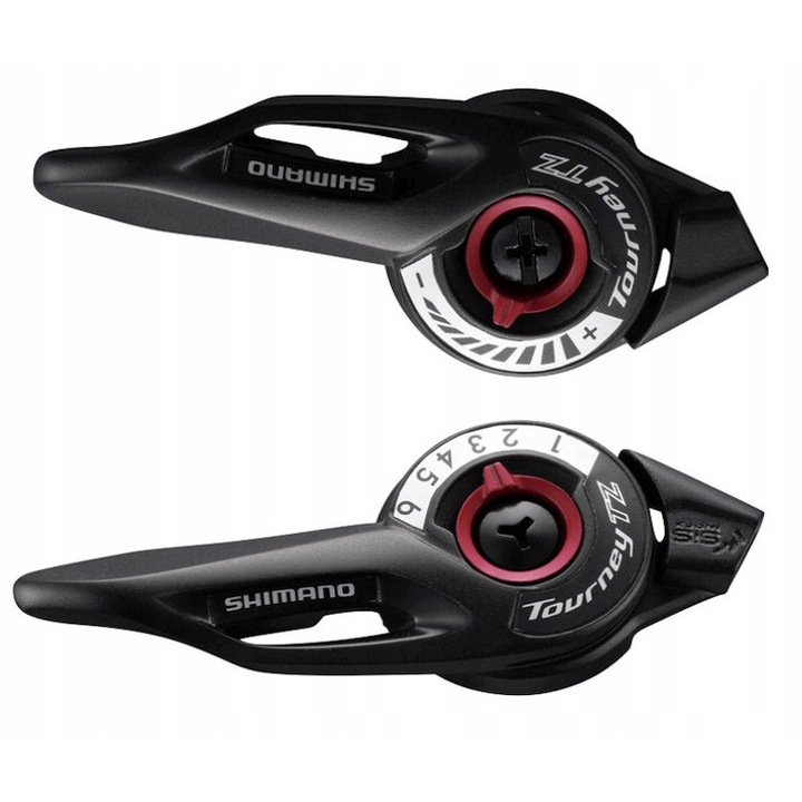 Shimano Tourney SL-TZ500 váltókar szett 3x7 sebességes fekete 22,2mm
