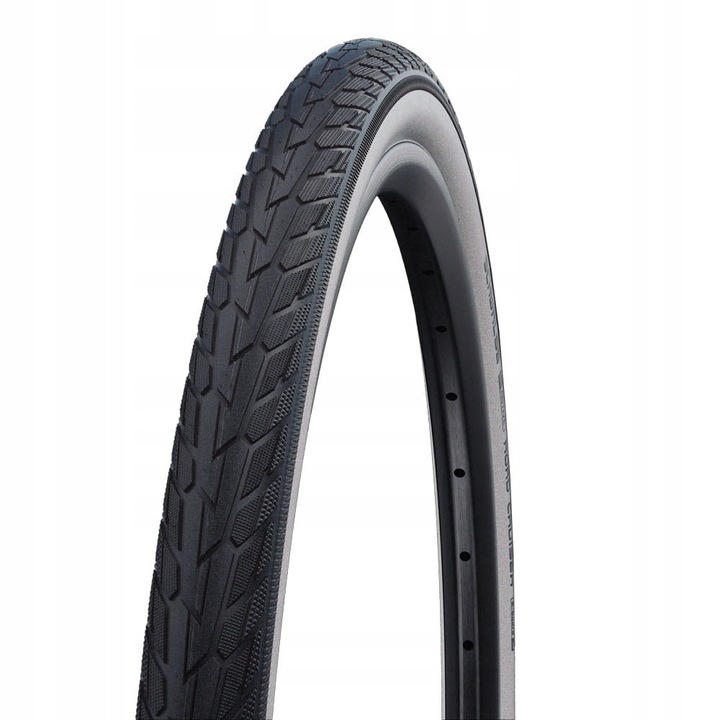 Kerékpár gumiabroncs Schwalbe Road Cruiser 28x1.40 fekete-bézs, kevlár, 625g