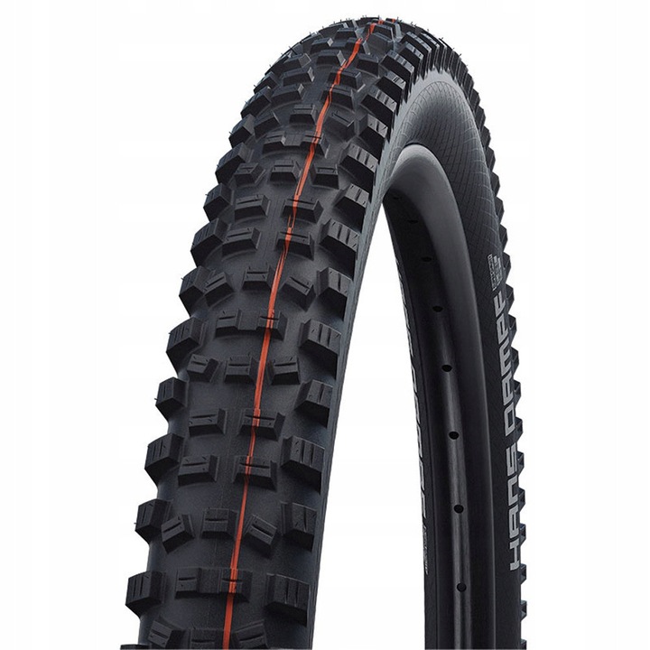 Kerékpár gumiabroncs Schwalbe Hans Dampf Evo 27.5x2.6 narancssárga