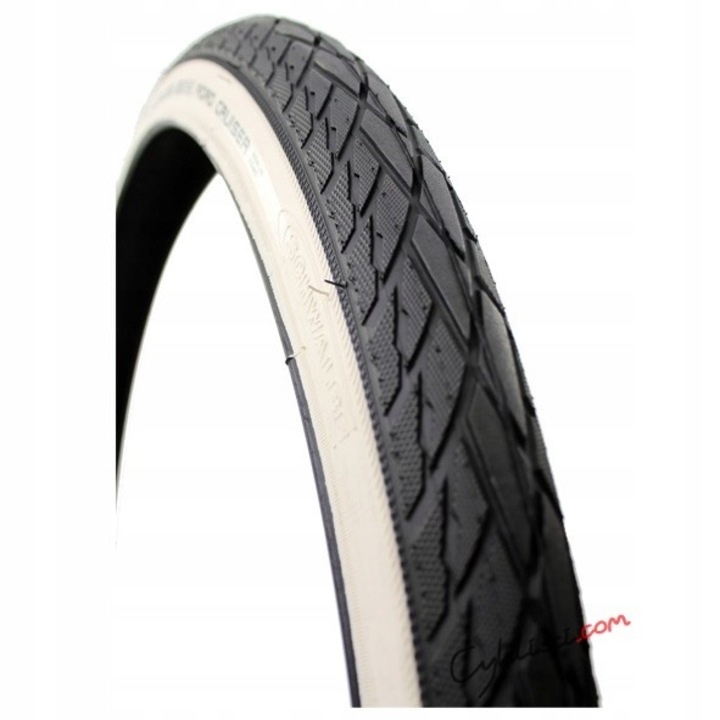 Schwalbe Road Cruiser kerékpár gumiabroncs 28x1,25 fekete-fehér, 32-622, defektálló