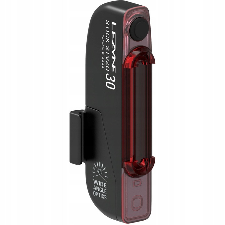 Lezyne Stick Drive USB 30lm kompakt fekete hátsó lámpa 23g