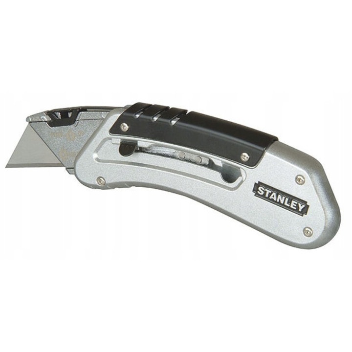 Stanley Quickslide kés, visszahúzható penge, fém, 14cm