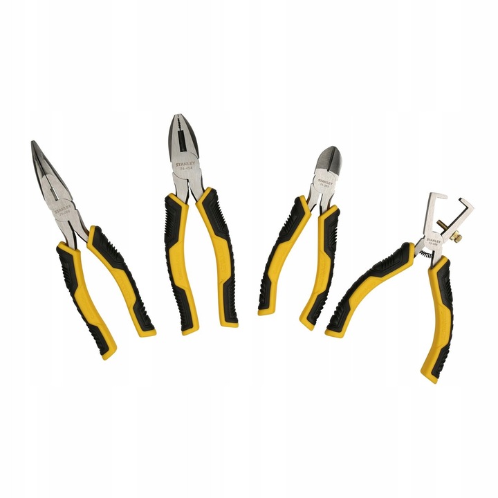 Stanley Transmodule 4 darabos fogókészlet, edzett acél, ergonomikus markolat, 150x180mm