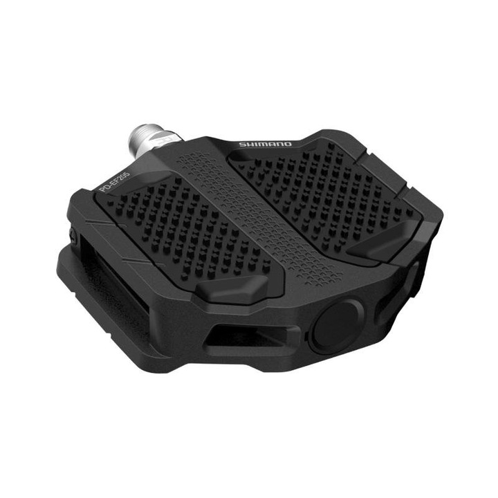 Педали платформа Shimano PD-EF205, алуминий, черен, 612g