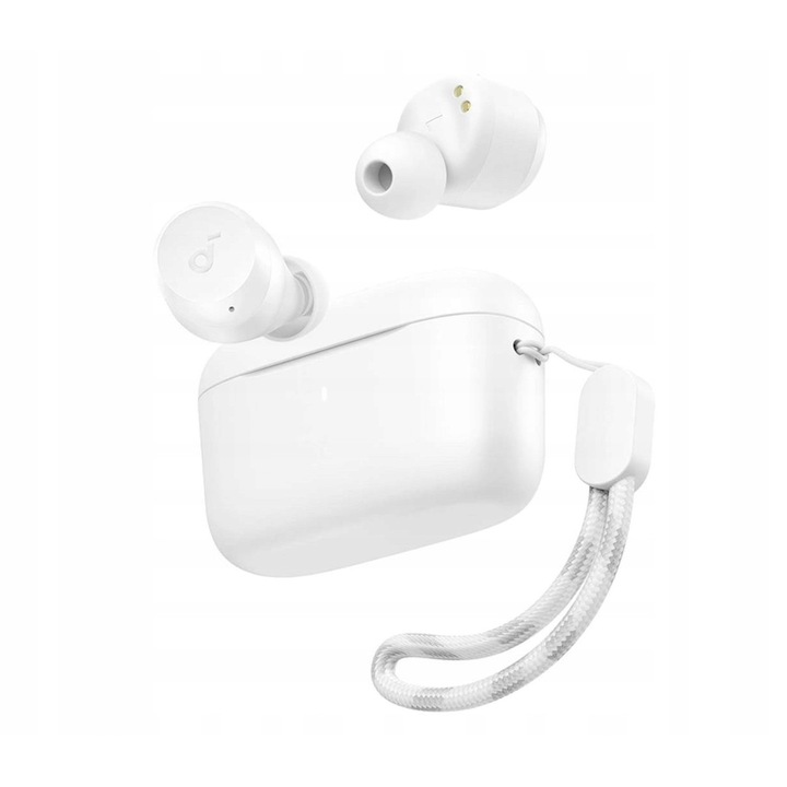 Soundcore A25i vezeték nélküli fülhallgató, fehér, Bluetooth, IPX5, teljes készlet