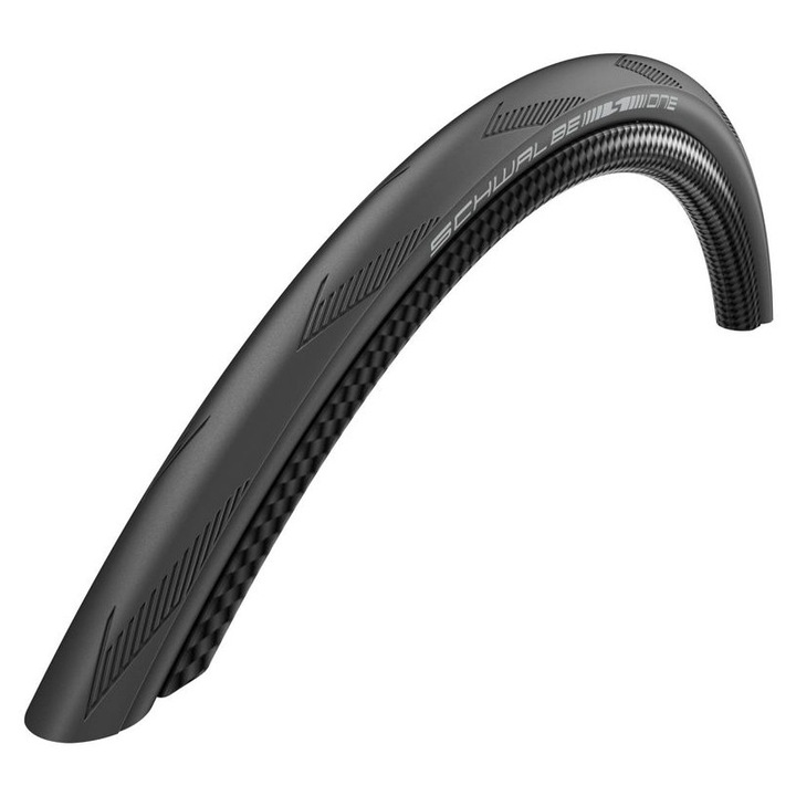 Schwalbe One kerékpár gumiabroncs 700x25c fekete könnyű teljesítmény
