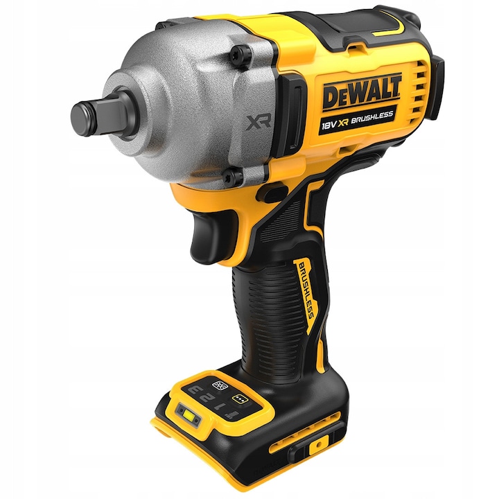 DeWalt DCF891 18V 812Nm 1/2" ütvecsavarozó, kompakt, könnyű, akku és töltő nélkül