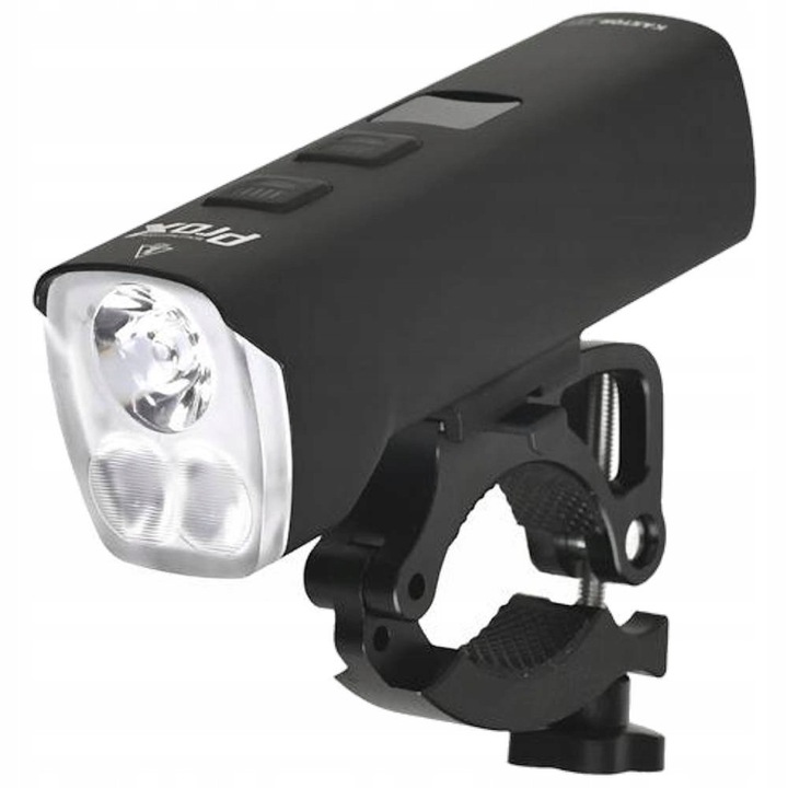 Prox Kastor-III 1500lm 4800mAh fekete kerékpár első lámpa 99x34x30mm