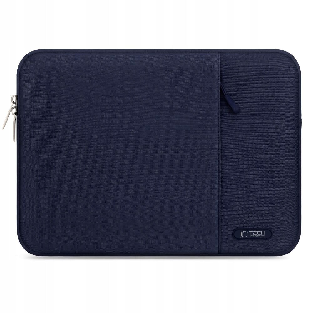 Husa laptop Tech-Protect Sleevy, albastru inchis, 36x26.5x2cm, 13-14 inch