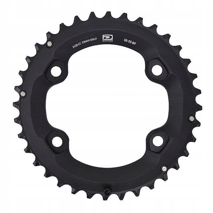 Shimano Deore FC-M6000 36T fekete lánctányér 96x64mm