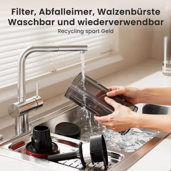Aspirator Lefant, fara fir, 40.000 Pa, motor fara perii, afisaj LED, filtrare HEPA in 5 etape, autonomie de 42 de minute, curatare par de animale, V1